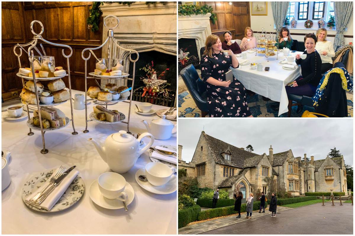 Afternoon tea, Ellenborough Park Cheltenham 